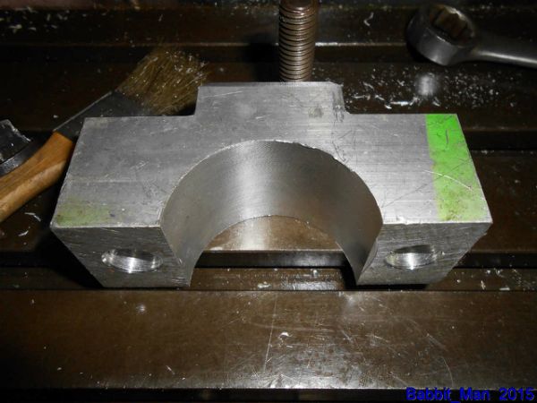 New main bearing cap finished