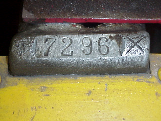 serial number